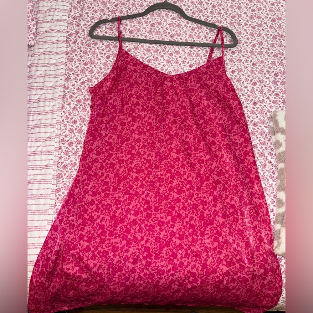 NEW Gilly Hicks Pink Floral Slip Dress!